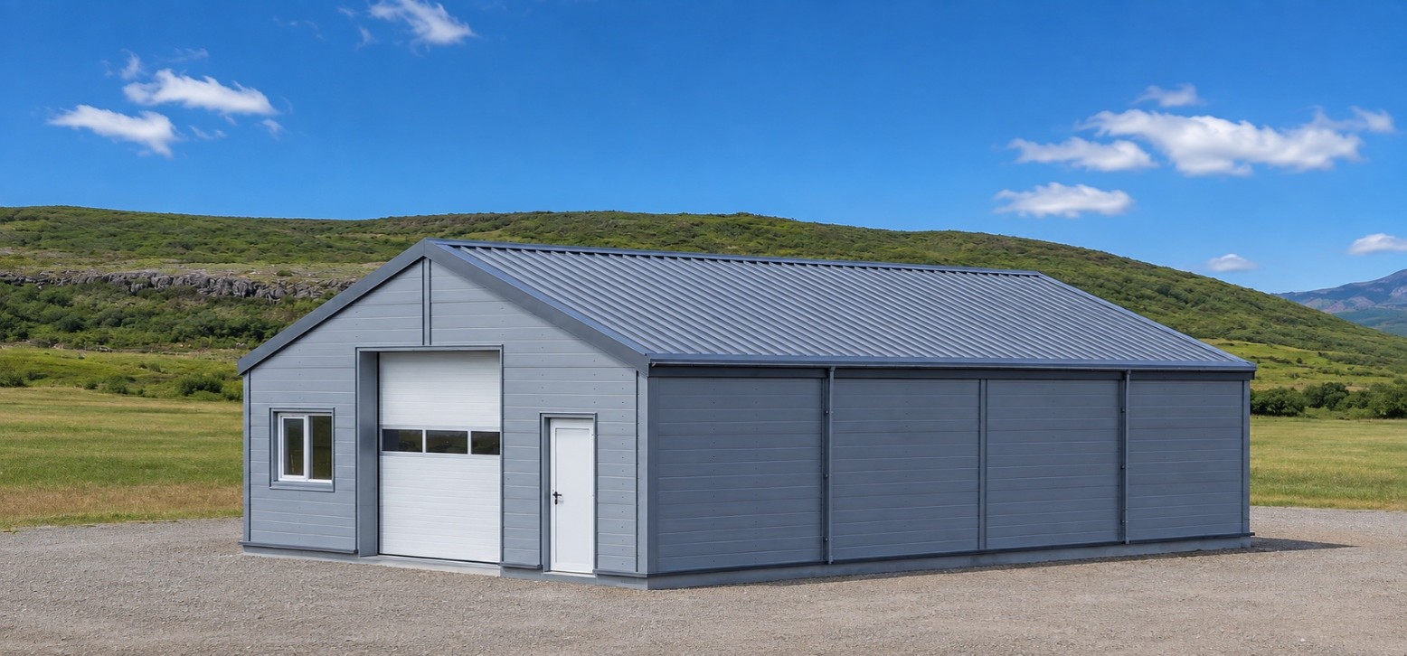 Hale industriale tip - Glulam